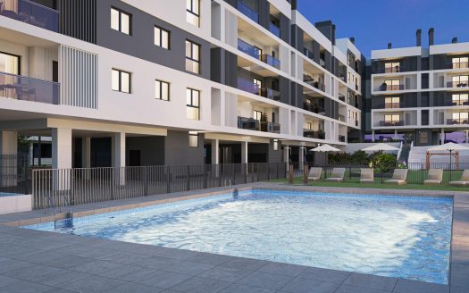 New Construction Residential Development in San Agustín, Alicante, with Stunning City Views